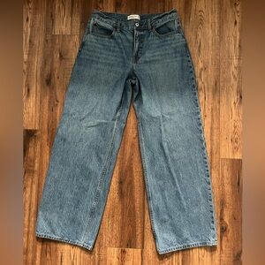 Abercrombie and Fitch Ultra Loose Low Rise Jeans